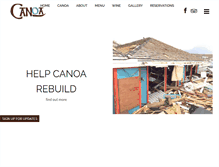 Tablet Screenshot of canoasxm.com